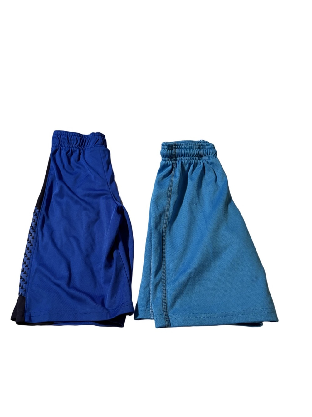 2 Athletic Works Blue Shorts Size 7-8 Boys